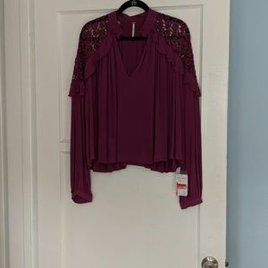 Free people long sleeve top